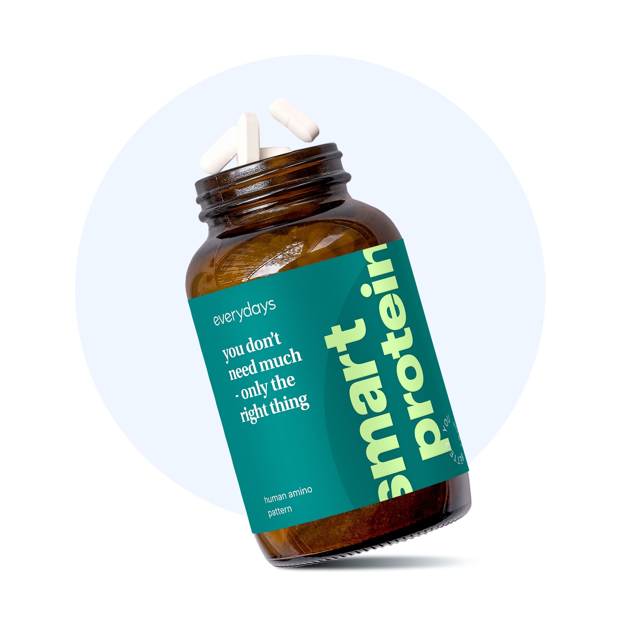 smart protein - modèle d'amino humain - everydays