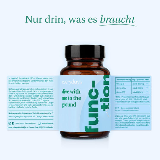 function - Brain & Body Omega 3 Complex