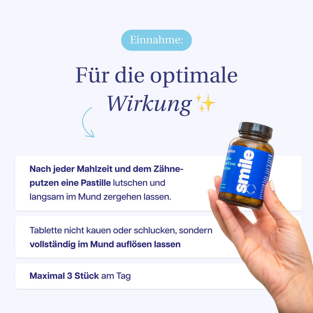 smile - praktische Mundhygiene für ein gesundes Lächeln