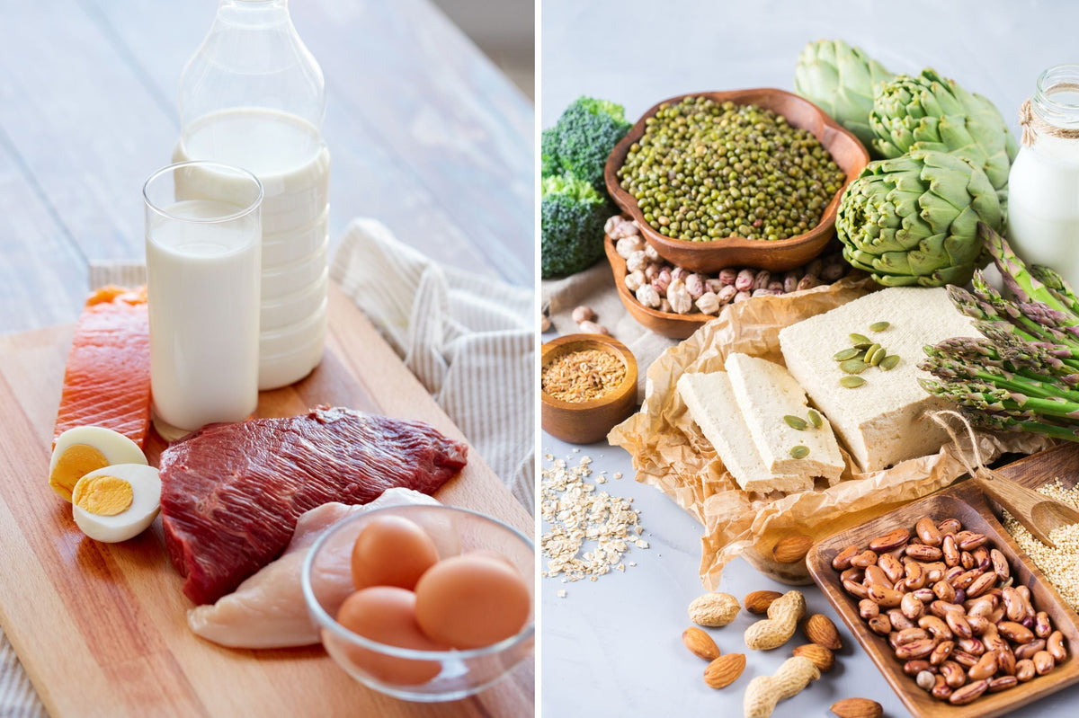 Pflanzliches Protein: gesünder, aber unzureichend