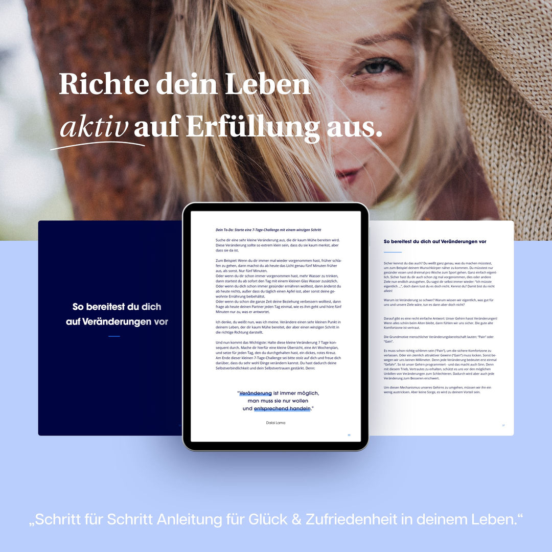 E-Book: Neu denken, besser leben. - inkl. Workbook