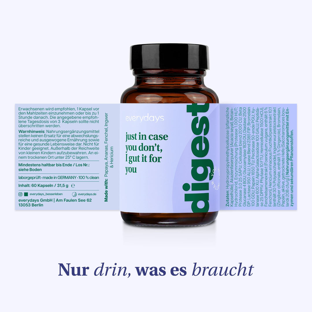 digest - Fühl dich wohl nach jedem Essen