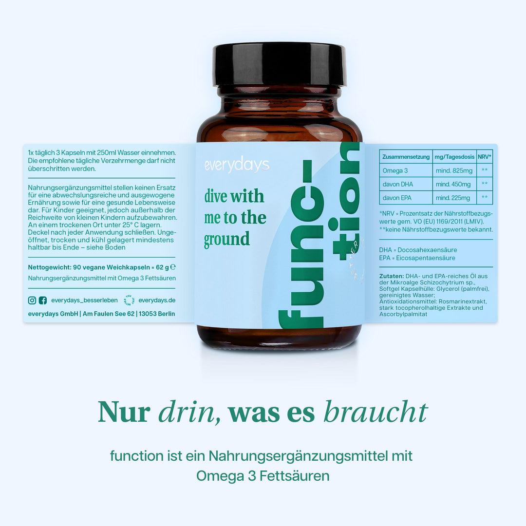 function - Brain & Body Omega 3 Complex