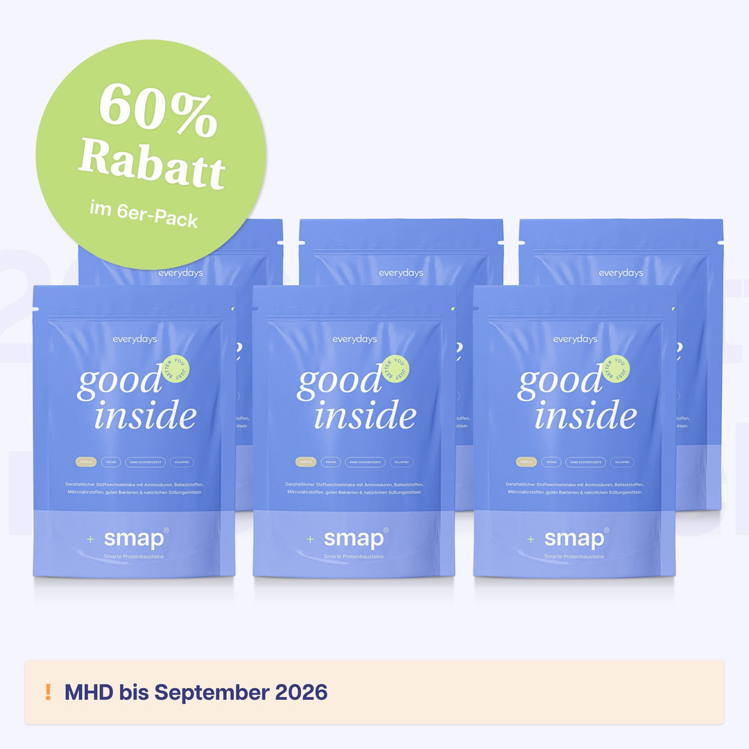Vanille - 6er Pack (15,96€ / Stück) - 60%