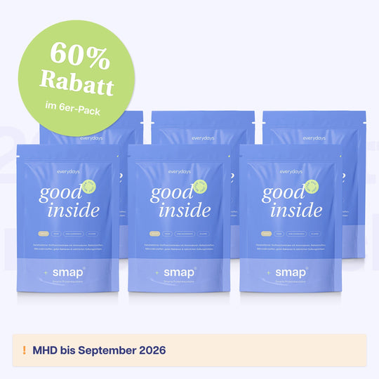 Vanille - 6er Pack (15,96€ / Stück) - 60%
