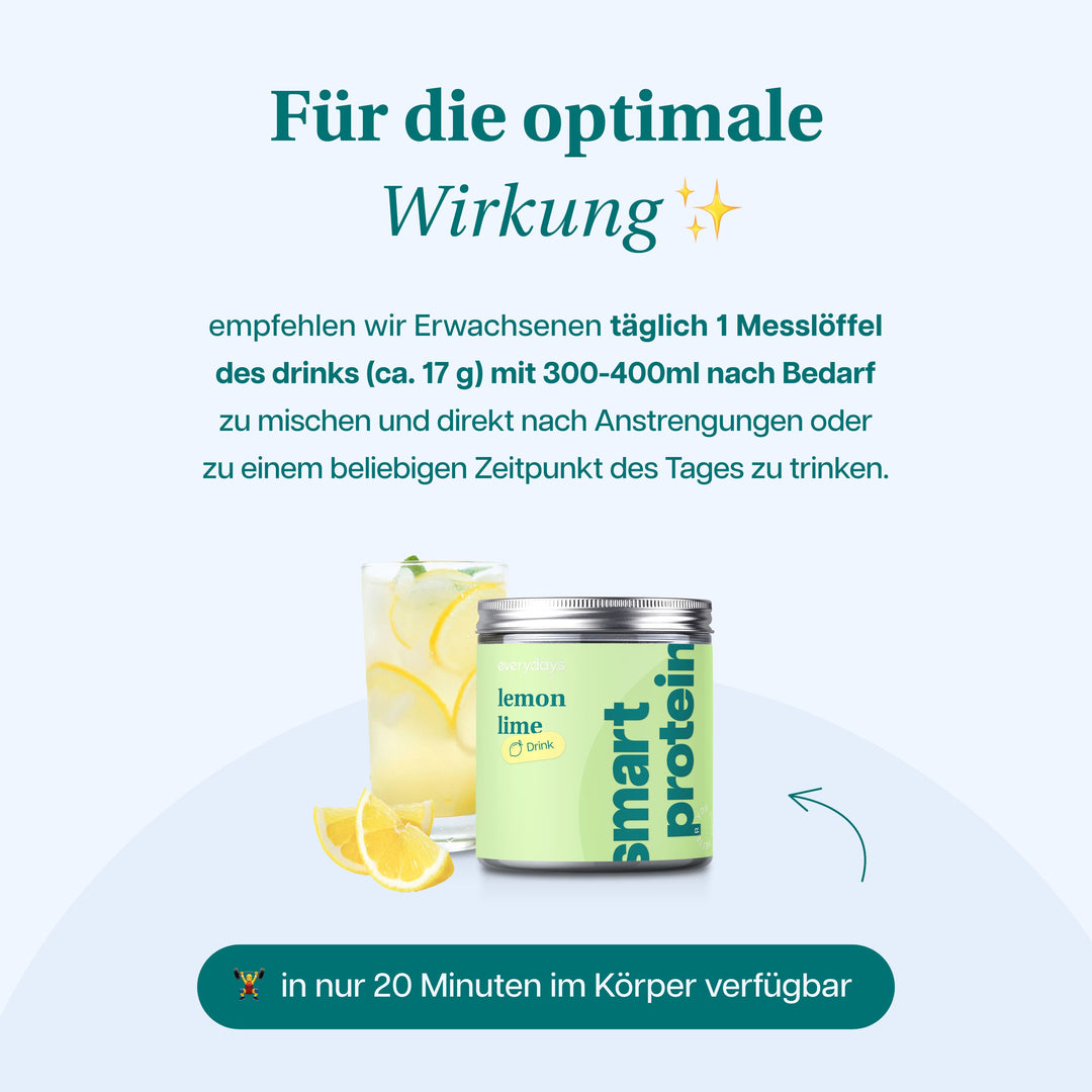 smart protein drink lemon